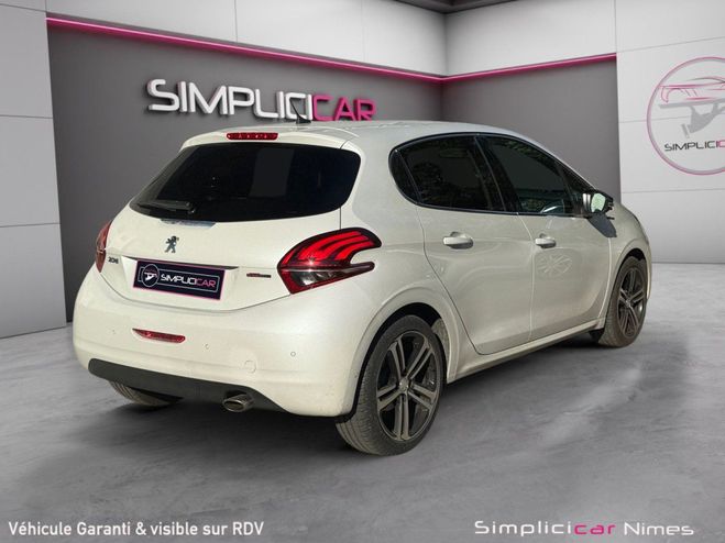 Peugeot 208 110ch EAT6 GT Line - Mode Sport/Neige -  Blanc de 2019
