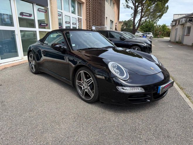Porsche 911 CARRERA 4 CABRIOLET 997 S 3.8i Tiptronic Noir de 2008