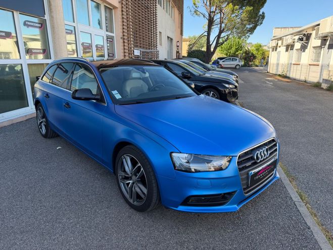Audi A4 AVANT V6 3.0 TDI 245 Quattro Ambition Lu Bleu de 2013