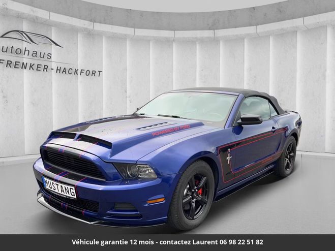Ford Mustang gt premium v8 tout compris hors homologa Bleu de 2012