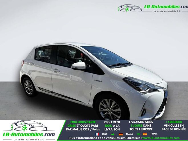Toyota Yaris HYBRIDE 100ch Blanc M�tallique de 2017