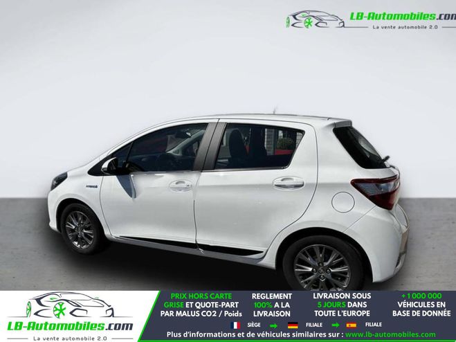 Toyota Yaris HYBRIDE 100ch Blanc M�tallique de 2017