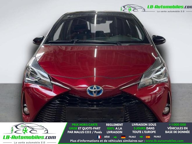 Toyota Yaris HYBRIDE 100ch Rouge de 2017