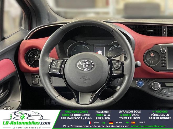 Toyota Yaris HYBRIDE 100ch Rouge de 2017