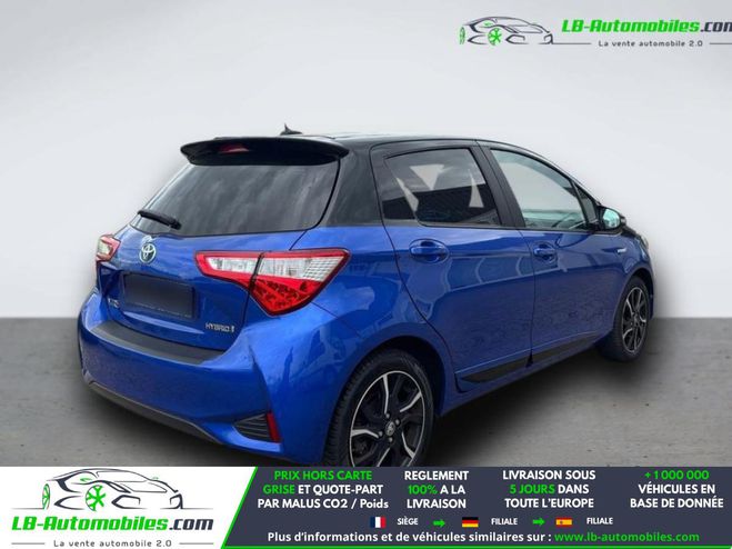 Toyota Yaris HYBRIDE 100ch Bleu M�tallique de 2017