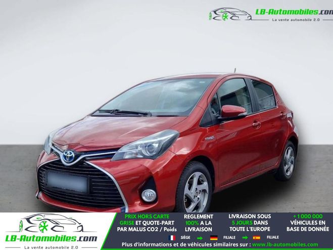 Toyota Yaris HYBRIDE 100ch Rouge de 2015