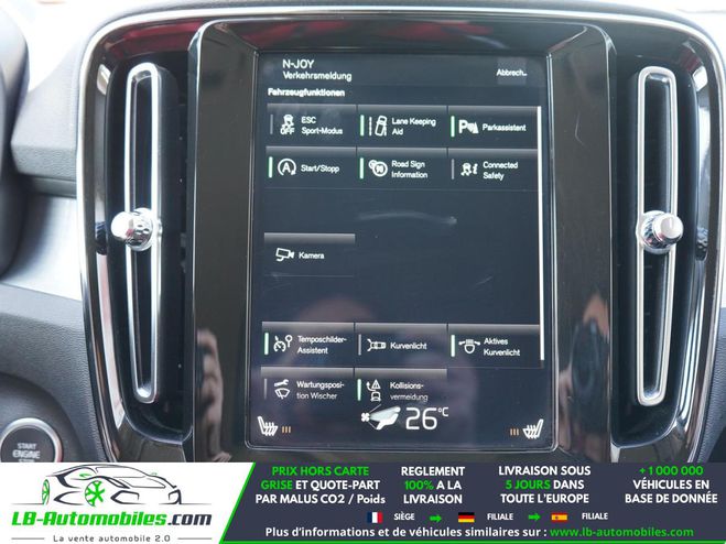 Volvo XC40 T4 190 ch BVA Noir M�tallique de 2018