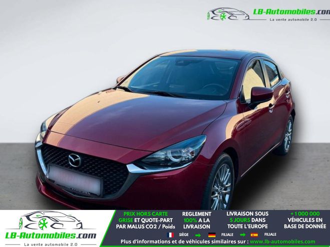 Mazda 2 1.5L SKYACTIV-G M Hybrid 90ch BVM Rouge M�tallique de 2020