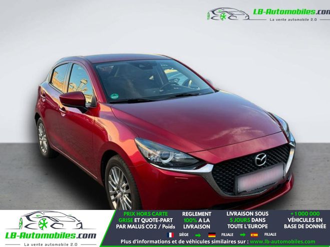 Mazda 2 1.5L SKYACTIV-G M Hybrid 90ch BVM Rouge M�tallique de 2020