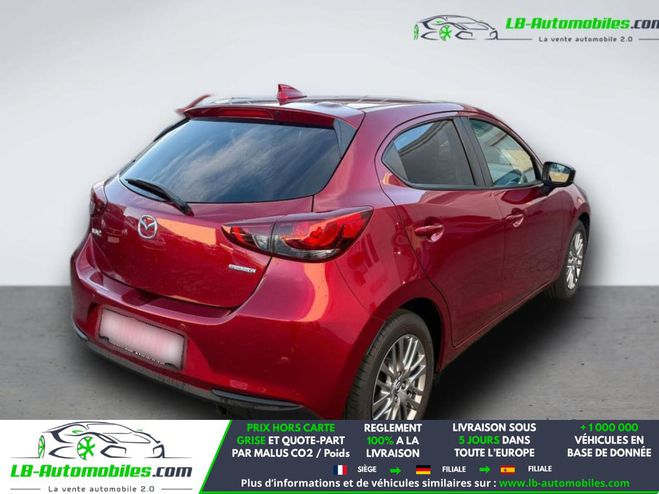 Mazda 2 1.5L SKYACTIV-G M Hybrid 90ch BVM Rouge M�tallique de 2020