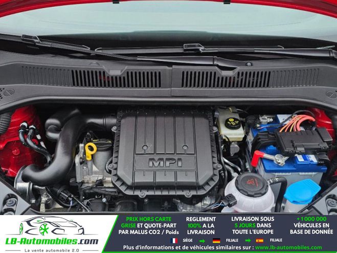 Skoda Citigo 1.0 MPI 75 ch BVA Rouge M�tallique de 2019