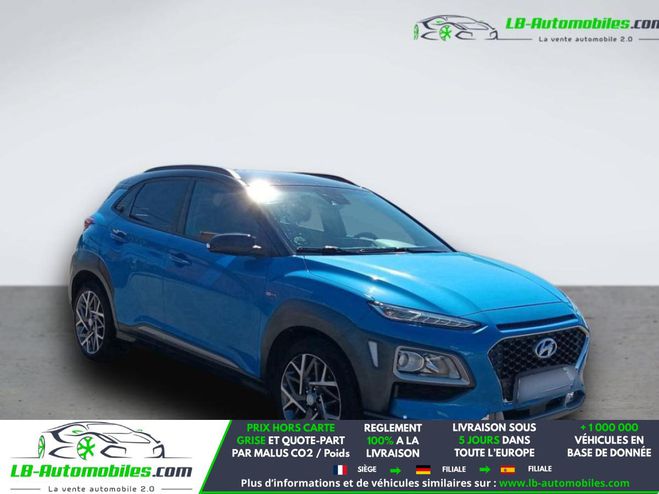 Hyundai Kona 1.6 GDi 141 Hybrid Bleu M�tallique de 2020