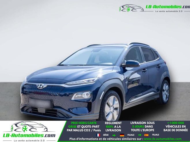 Hyundai Kona 64 kWh - 204 ch Bleu M�tallique de 2020
