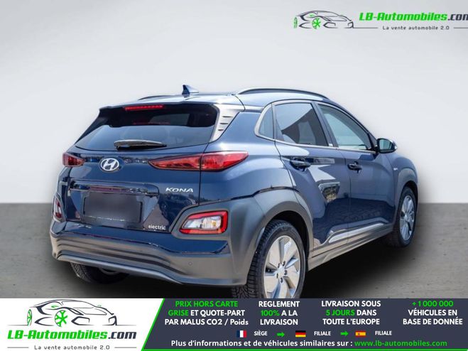 Hyundai Kona 64 kWh - 204 ch Bleu M�tallique de 2020