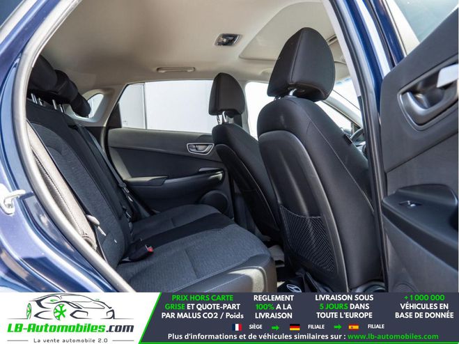 Hyundai Kona 64 kWh - 204 ch Bleu M�tallique de 2020