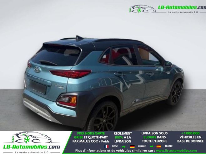 Hyundai Kona 1.6 T-GDi 177 4WD BVA Bleu M�tallique de 2019
