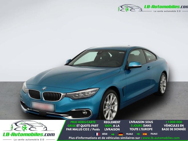 BMW Serie 4 420d 190 ch BVA Bleu M�tallique de 2018