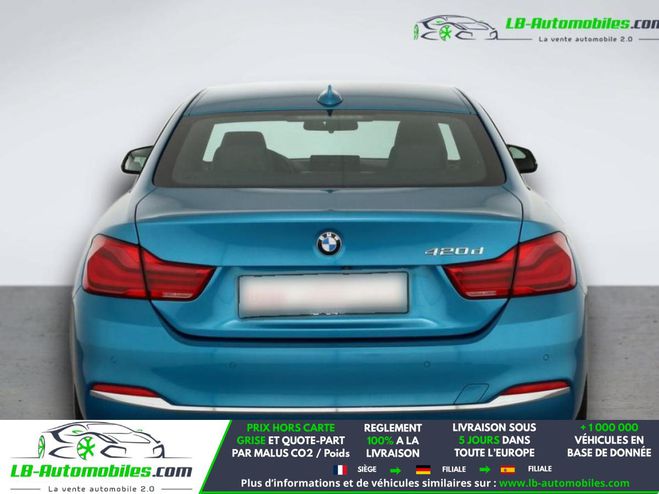 BMW Serie 4 420d 190 ch BVA Bleu M�tallique de 2018