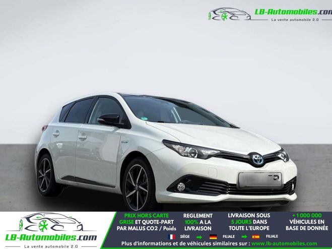 Toyota Auris Hybride 136 ch Blanc M�tallique de 2018