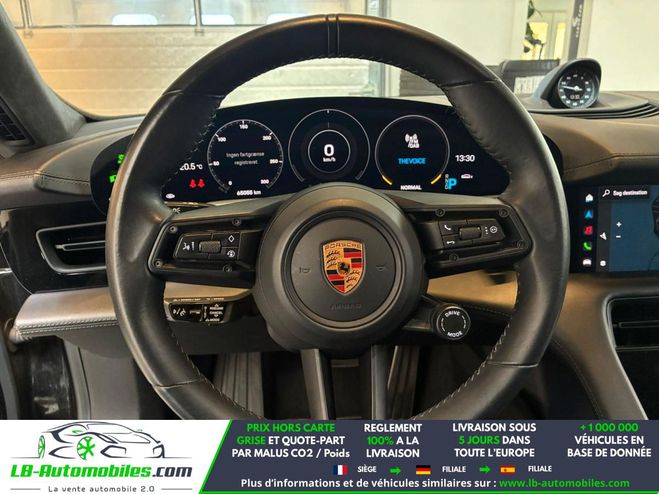 Porsche Taycan Turbo 680 ch Noir M�tallique de 2020