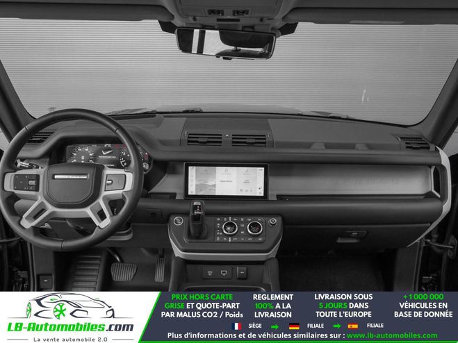 Land rover Defender 110 P400e PHEV BVA Noir M�tallique de 2020