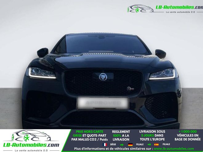 Jaguar F Pace V8 - 550 ch AWD BVA Noir M�tallique de 2019