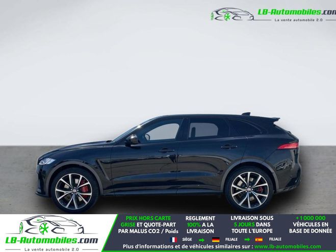 Jaguar F Pace V8 - 550 ch AWD BVA Noir M�tallique de 2019