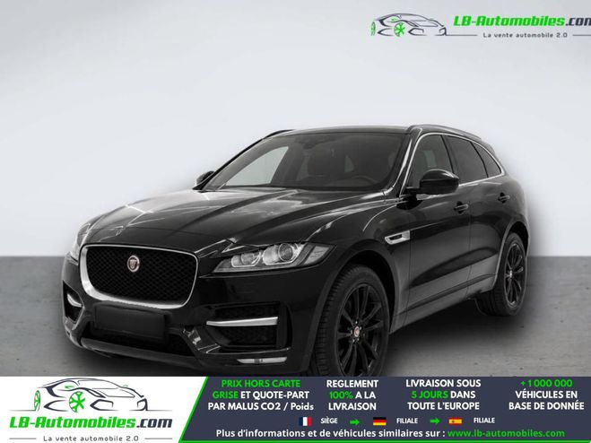 Jaguar F Pace 2.0 - 250 ch AWD BVA Noir de 2018