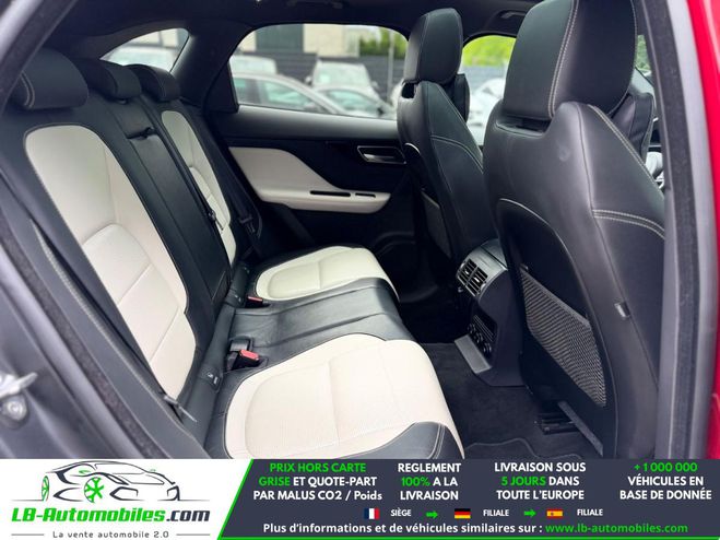 Jaguar F Pace 2.0 D - 180 ch 2WD BVA Rouge M�tallique de 2019
