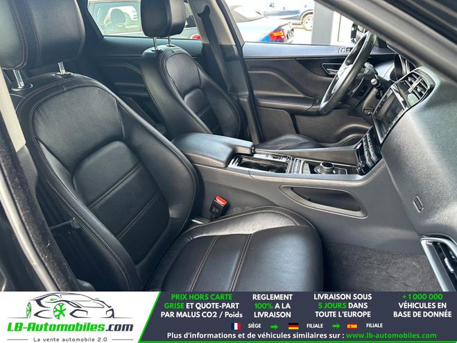 Jaguar F Pace 2.0 D - 180 ch AWD BVA Noir M�tallique de 2017