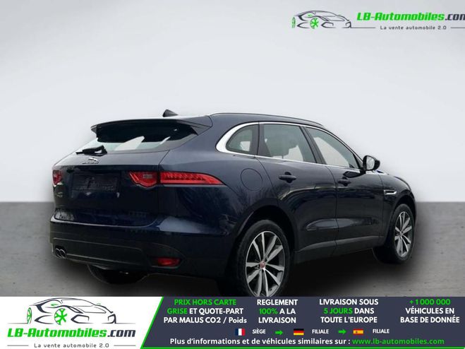 Jaguar F Pace 2.0 D - 180 ch 2WD BVA Bleu M�tallique de 2016