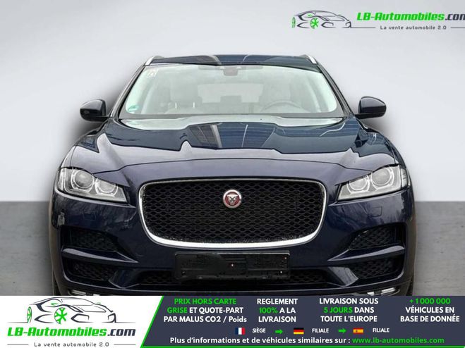 Jaguar F Pace 2.0 D - 180 ch 2WD BVA Bleu M�tallique de 2016