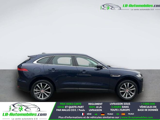 Jaguar F Pace 2.0 D - 180 ch 2WD BVA Bleu M�tallique de 2016