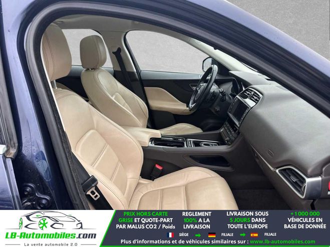 Jaguar F Pace 2.0 D - 180 ch 2WD BVA Bleu M�tallique de 2016