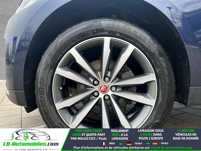 Jaguar F Pace 2.0 D - 180 ch 2WD BVA Bleu M�tallique de 2016