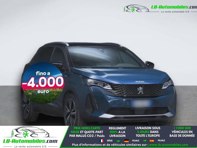 Peugeot 3008 Hybrid 180 e-BVA Bleu M�tallique de 2021