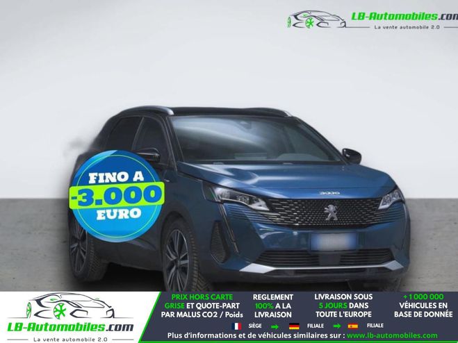 Peugeot 3008 Hybrid 180 e-BVA Bleu M�tallique de 2021