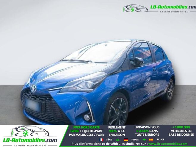 Toyota Yaris HYBRIDE 100ch Bleu M�tallique de 2017