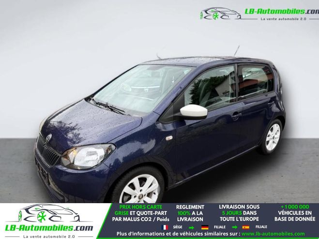 Skoda Citigo 1.0 12v MPI 60 ch BVA Bleu M�tallique de 2015
