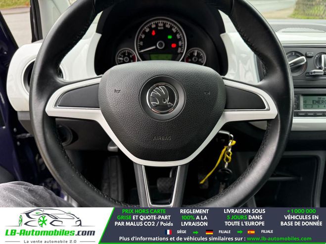 Skoda Citigo 1.0 12v MPI 60 ch BVA Bleu M�tallique de 2015