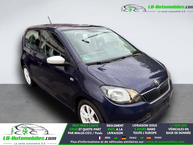 Skoda Citigo 1.0 12v MPI 60 ch BVA Bleu M�tallique de 2015