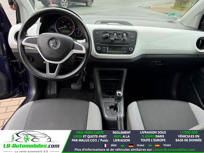 Skoda Citigo 1.0 12v MPI 60 ch BVA Bleu M�tallique de 2015