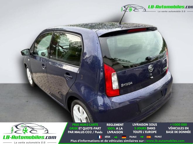 Skoda Citigo 1.0 12v MPI 60 ch BVA Bleu M�tallique de 2015