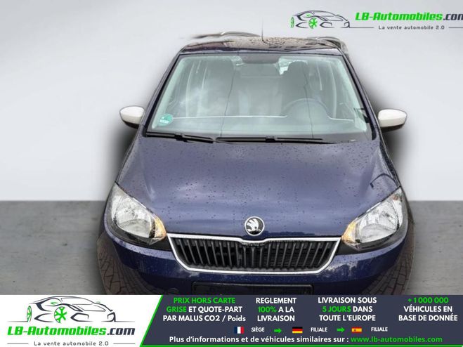 Skoda Citigo 1.0 12v MPI 60 ch BVA Bleu M�tallique de 2015
