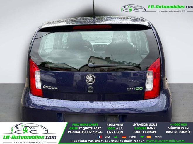 Skoda Citigo 1.0 12v MPI 60 ch BVA Bleu M�tallique de 2015