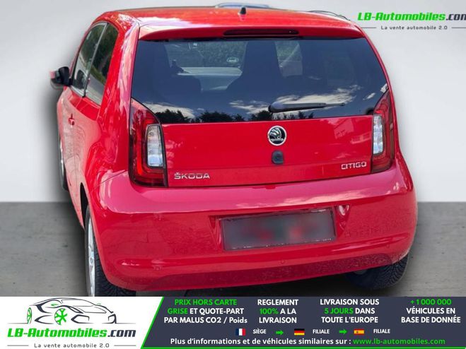 Skoda Citigo 1.0 MPI 60 ch BVM Rouge de 2018