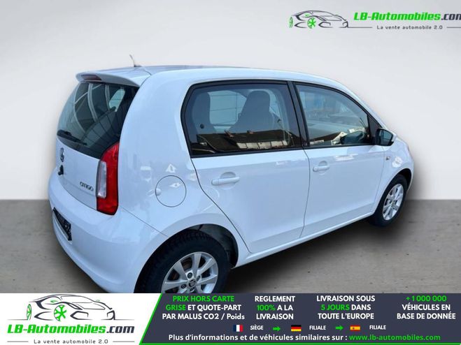 Skoda Citigo 1.0 12v MPI 60 ch BVM Blanc de 2014
