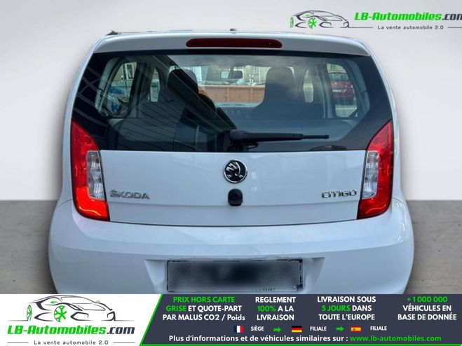 Skoda Citigo 1.0 12v MPI 60 ch BVM Blanc de 2014