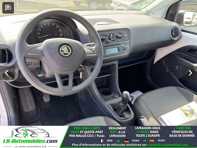 Skoda Citigo 1.0 12v MPI 60 ch BVM Blanc de 2016