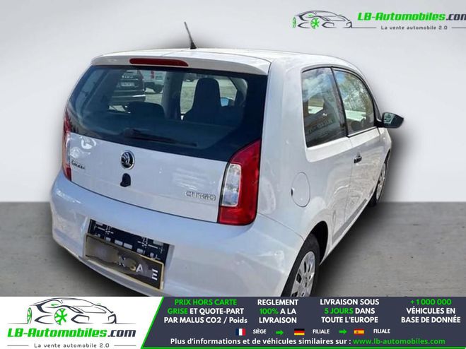 Skoda Citigo 1.0 12v MPI 60 ch BVM Blanc de 2016